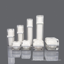 8g 15g 30g 50g empty plastic white square jar in stock 20ml 30ml 40ml 60ml 100ml 120ml ready to ship luxury lotion bottle